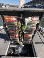 Hanging spinnerbaits and plastics with the Easy View Tackle System