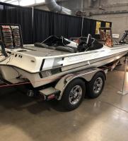 Easy View Tackle System boat (displayed at tackle shows)